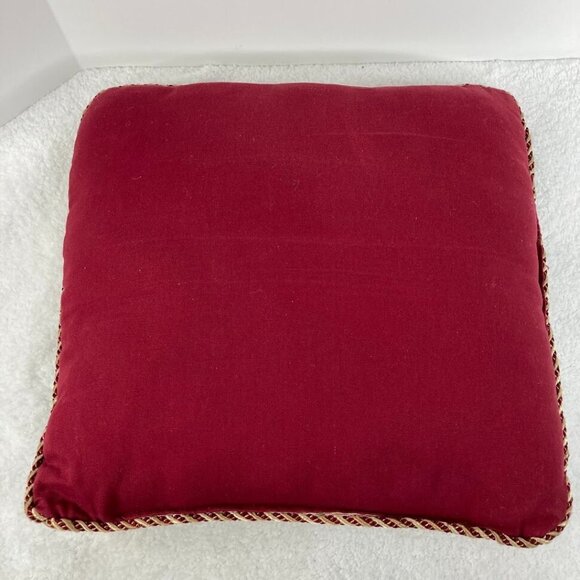 Decorative Tapestry 16" Throw Pillow With Angels & Harps Design - Picture 8 of 9